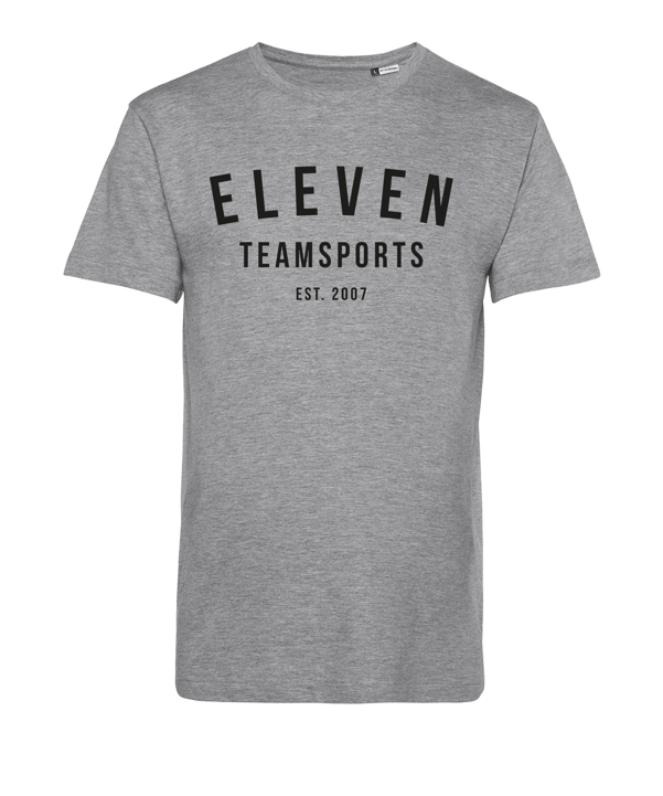 11teamsports Established 2007 T-Shirt Grau - grau