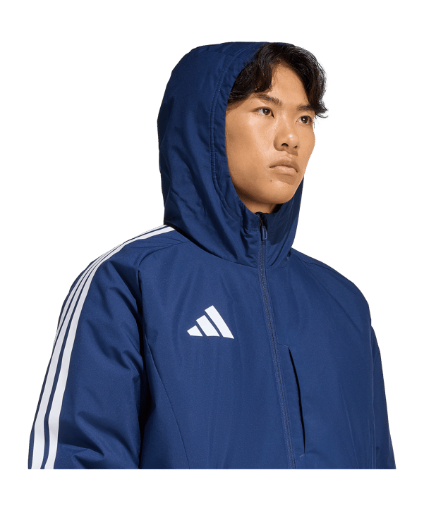 adidas Tiro 26 Parka Jacke Blau - blau