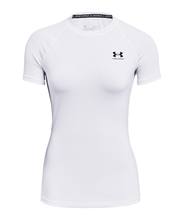 Under Armour Baselayer HG Authentics Comp T-Shirt Femmes Blanc C100 - blanc