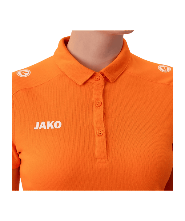 JAKO Classico Polo Donna Arancione C19 - arancione