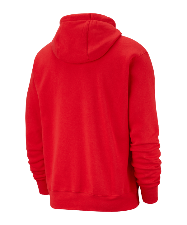 Nike Club Fleece Hoody Rot F657 - rot