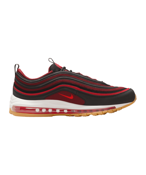 Nike Air Max 97 Schwarz Rot F022 - schwarz