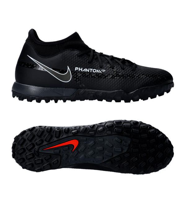 Nike Phantom GT2 Academy DF TF Schwarz Grau F001 - schwarz