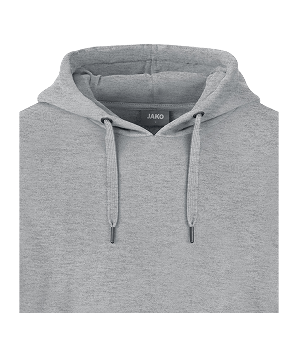 JAKO Organic Hoody Grau F520 - grau