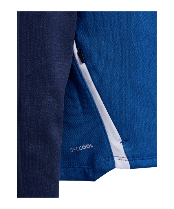 Hummel Lead 2.0 Kapuzenjacke Kids Blau F8607 - blau