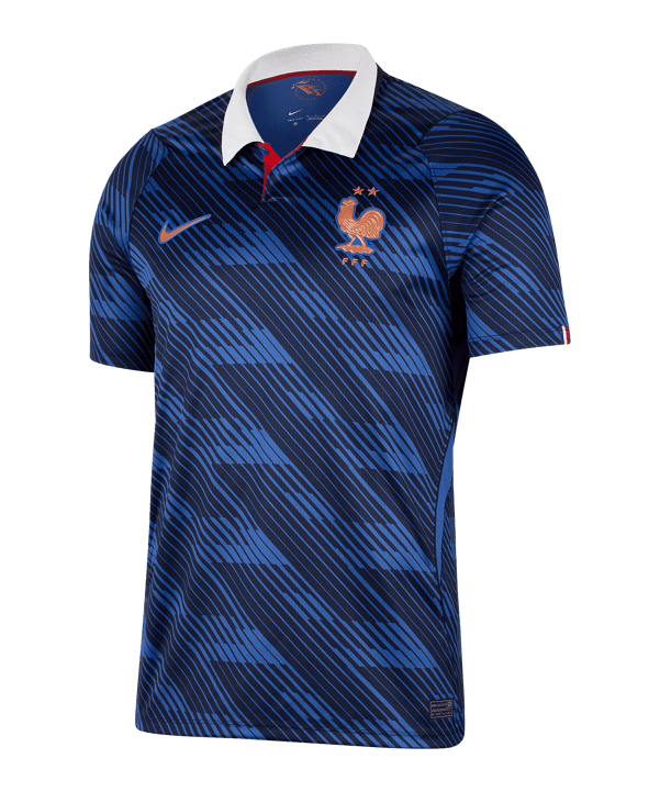Nike FFF Frankreich Trikot Home WM 2026 Blau F480 - blau