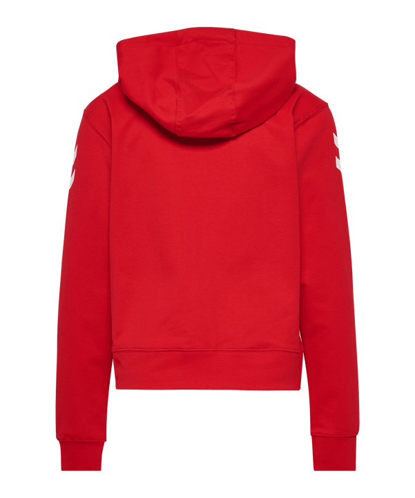 hummel Go 2.0 Chevron Kapuzenjacke Damen Rot F3062 - rot