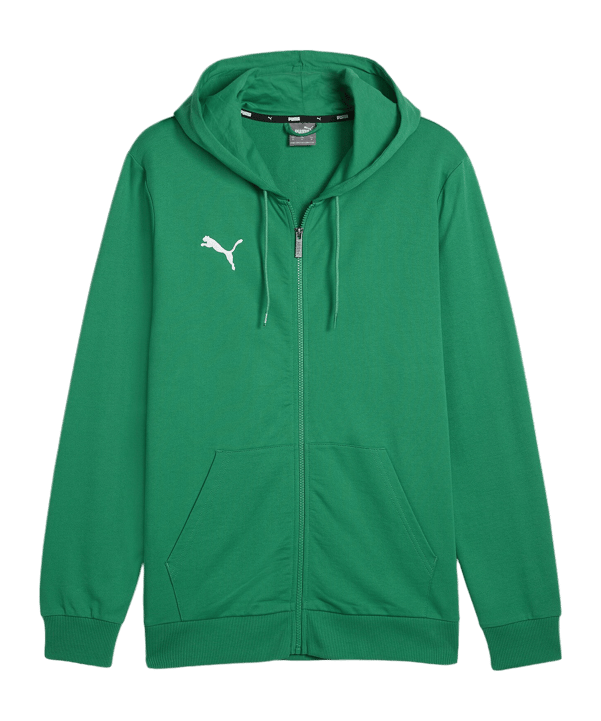 PUMA teamGOAL Casuals Kapuzenjacke Grün F05 - gruen