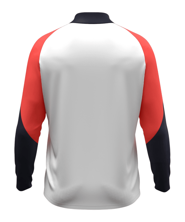 JAKO Dynamic Ziptop Sweatshirt Weiß F026 - weiss
