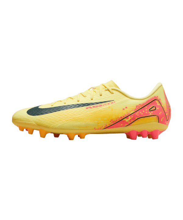 Nike Air Zoom Mercurial Vapor XVI Academy AG  Mbappe Signature Orange Blau F800 - orange