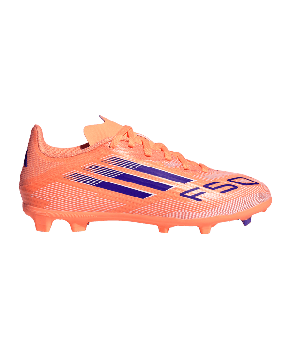 adidas F50 League FG/MG Coral Blaze Kids Orange - orange