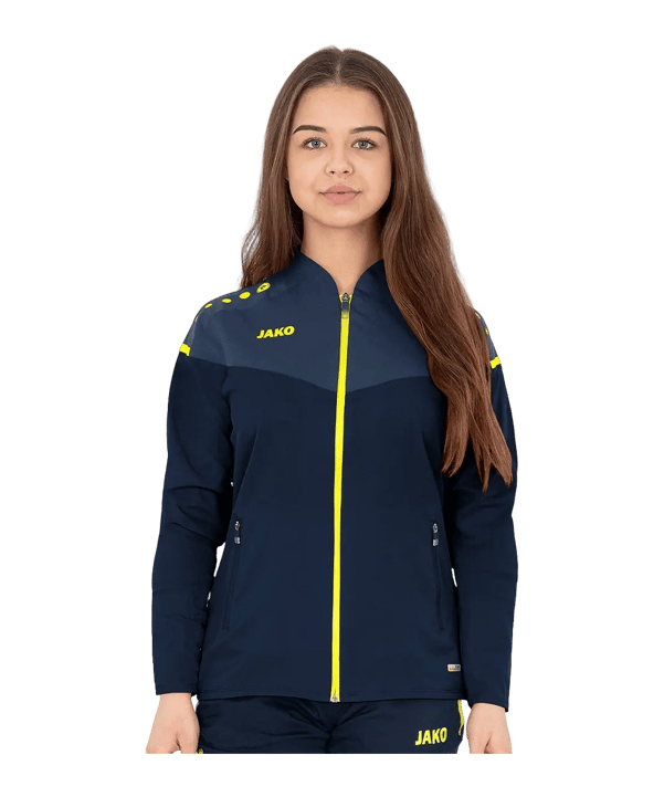JAKO Champ 2.0 Presentatiejas Dames Blauw K093 - blauw