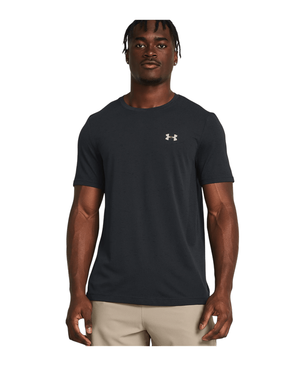 Under Armour Vanish Seamless T-Shirt Schwarz - schwarz