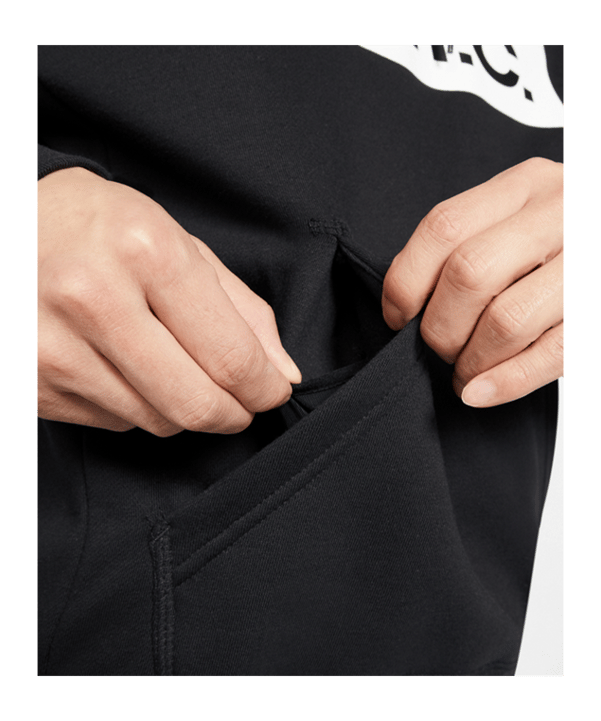 Nike F.C. Fleece Hoody Schwarz F010 - schwarz