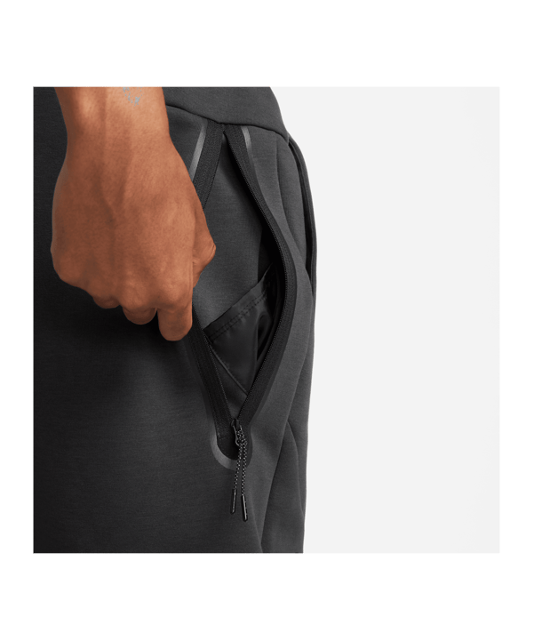 Nike Tech Fleece Jogginghose Grau Orange F070 - grau