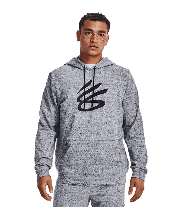 Under Armour Curry Pullover Hoody Silber F011 - silber