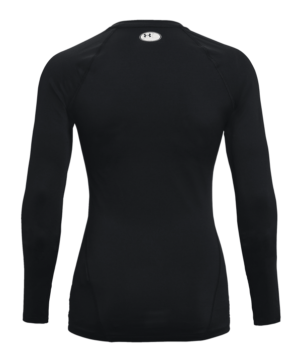 Under Armour Baselayer HG Authentics Comp Longsleeve Manica Lunga Donna Nero C001 - nero