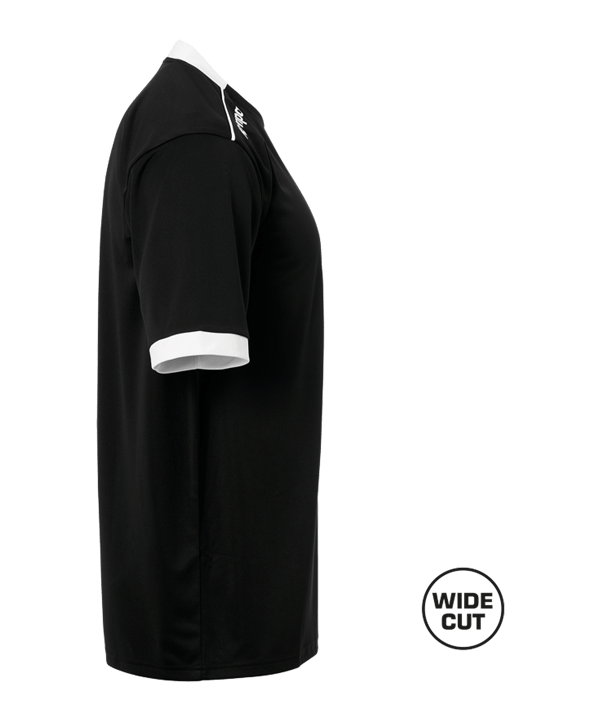 Kempa Player Shooting Shirt Schwarz Weiss F01 - schwarz