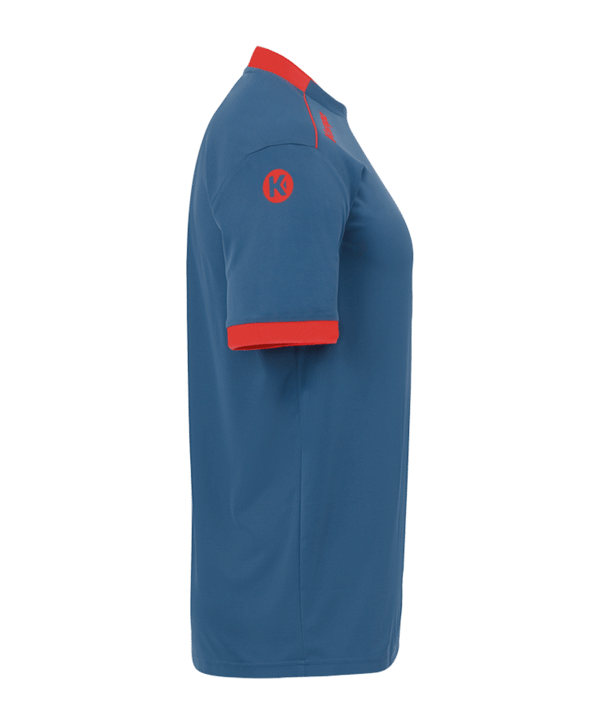 Kempa Player Trikot Kids Grau Rot F08 - grau