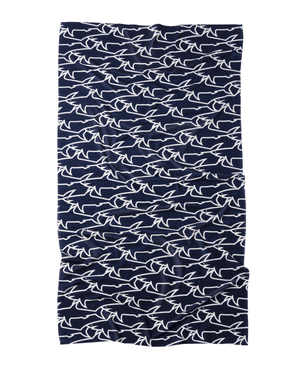 Paul & Shark Strand Handtuch Blau - blau