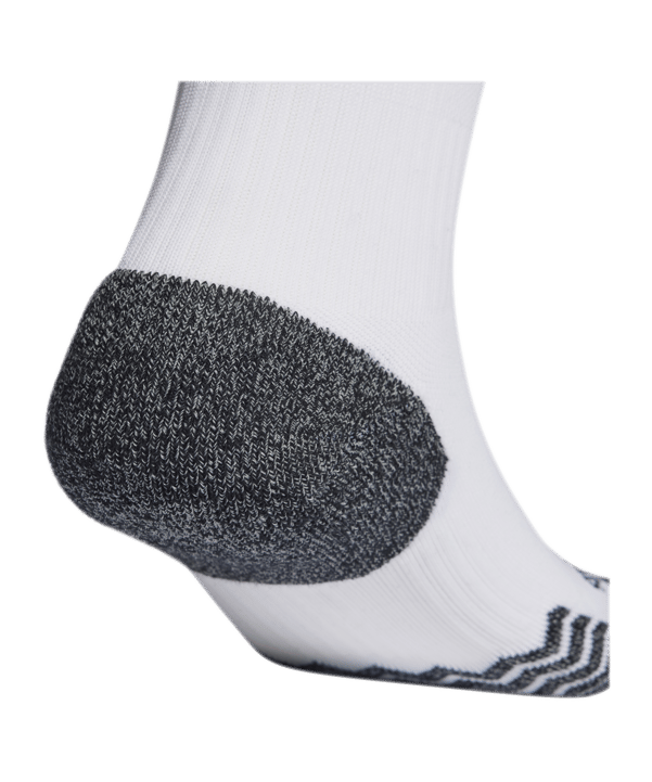 adidas Adisock 23 Strumpfstutzen Weiss Grau - weiss