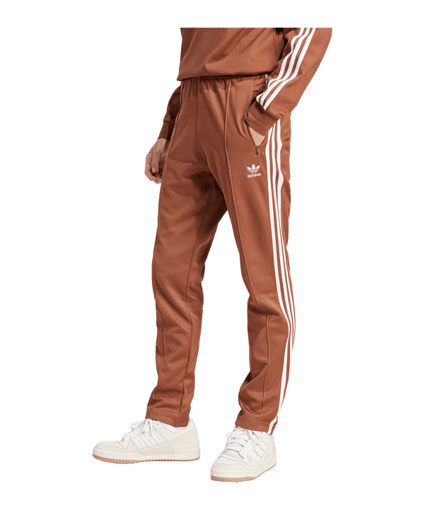 adidas Originals Beckenbauer Jogginghose Braun - braun
