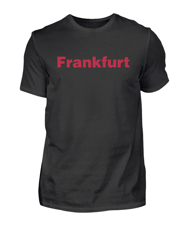 T-Shirt "Frankfurt" Schwarz - schwarz