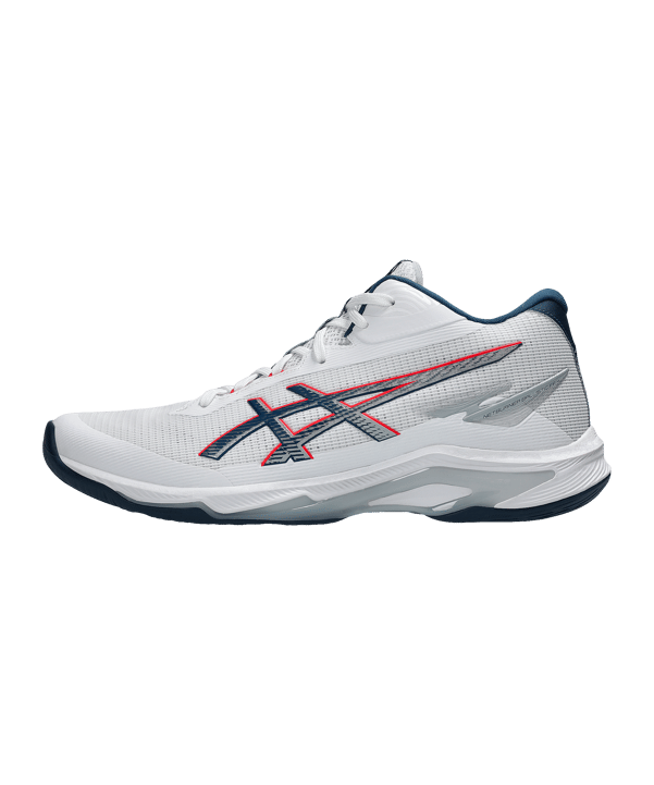 ASICS Netburner Ballistic FF Mt 4 Bianco - bianco