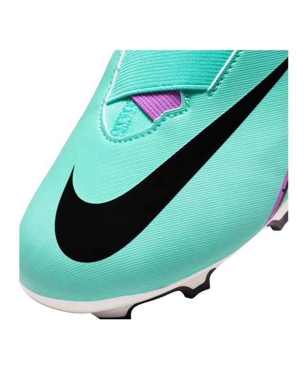 Nike Jr Air Zoom Mercurial Vapor XV Academy FG/MG Peak Ready Kids Grün Pink Schwarz F300 - gruen