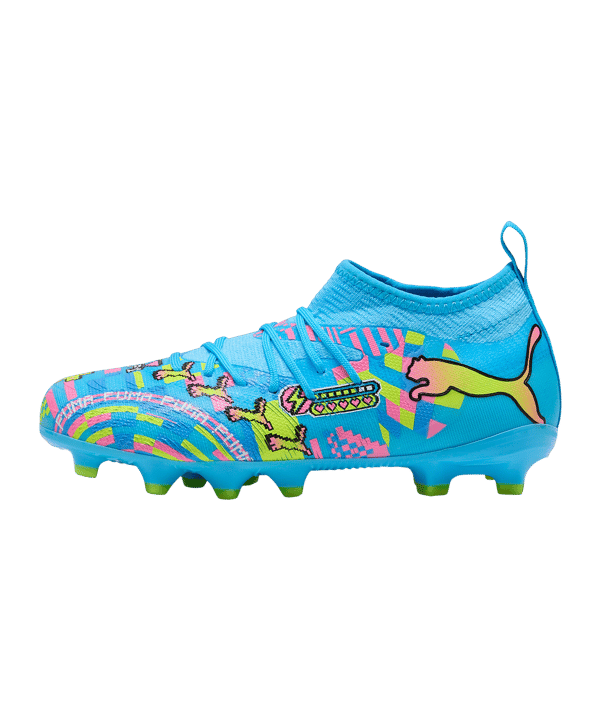 PUMA FUTURE 9 Match FG/AG Level Up Kids Blau F01 - blau