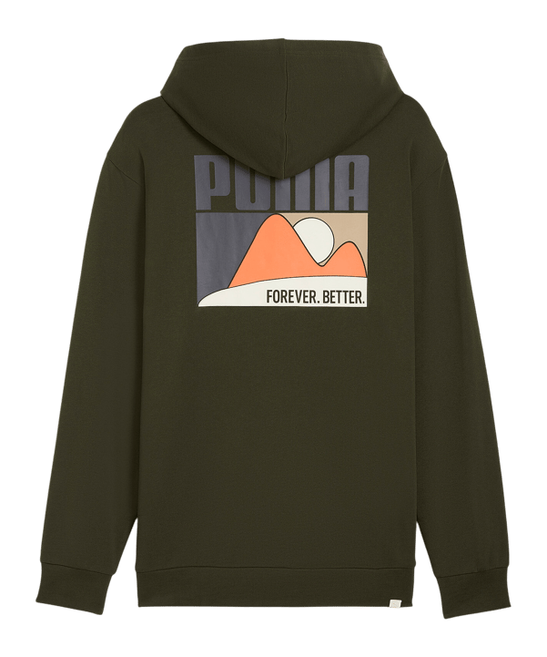 PUMA Better Sportswear Hoody Grün F70 - gruen