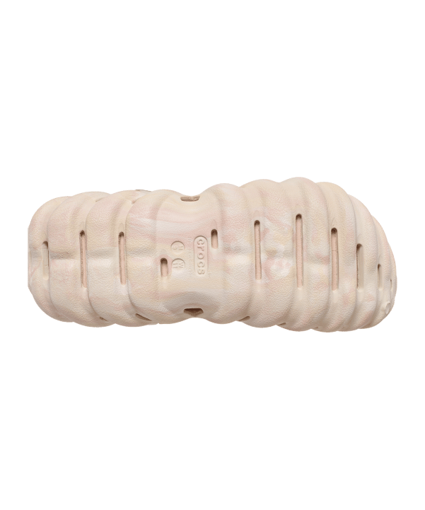 Crocs Echo Marbled Clog Badelatsche Rosa - rosa