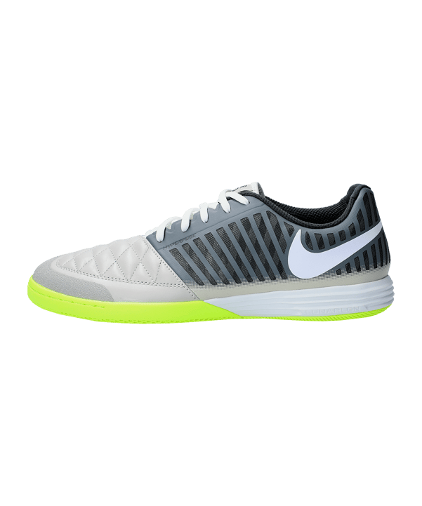 Nike Lunar Gato II IC Halle Schwarz Grau F010 - schwarz