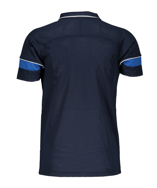 Nike Academy 21 Poloshirt Kids Blau Weiss F453 - blau