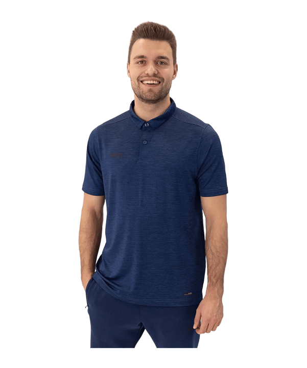JAKO Premium Basic Polo Blu C49 - blu