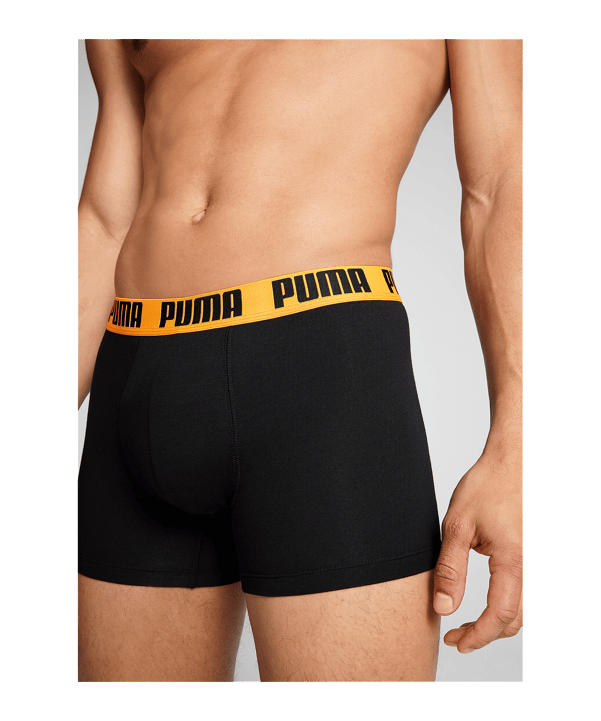 PUMA Everyday Basic 2P Boxershort Schwarz F009 - schwarz