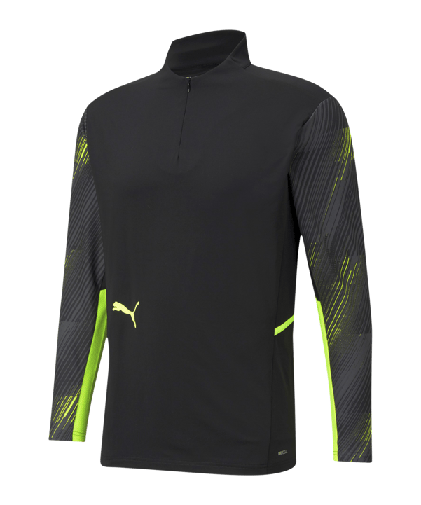 PUMA individualCUP HalfZip Sweatshirt Schwarz F40 - schwarz