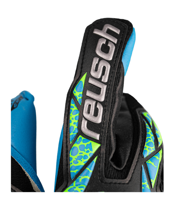 Reusch Attrakt TW-Handschuhe Aqua 2024 Schwarz Grün Blau F7410 - schwarz