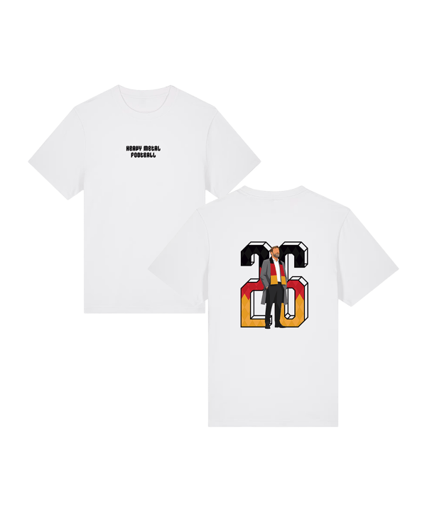 11teamsports Allemagne ”Heavy Metal Football” T-Shirt Blanc - blanc