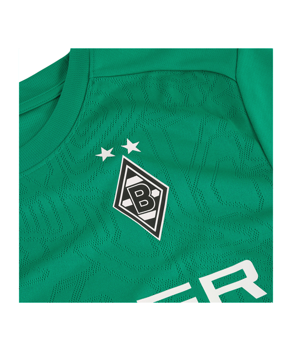 PUMA Borussia Mönchengladbach Trainingshirt mit Sponsor Grün F20 - gruen