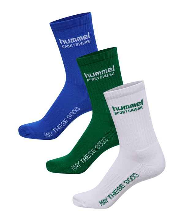 Hummel hml 3er Pack Socken Blau F7513 - blau