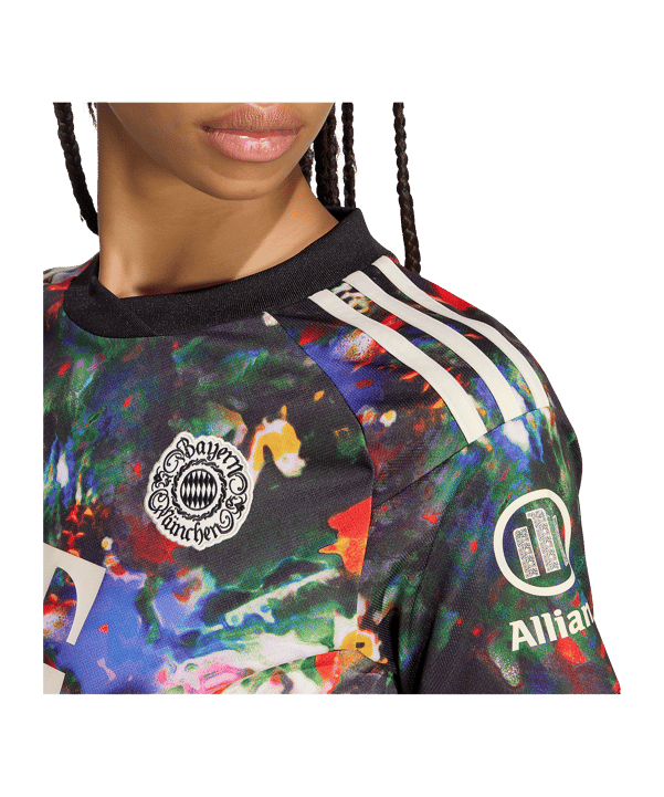 adidas FC Bayern München Wiesn Maglietta 2026/2027 Donna Multicolore - multicolore
