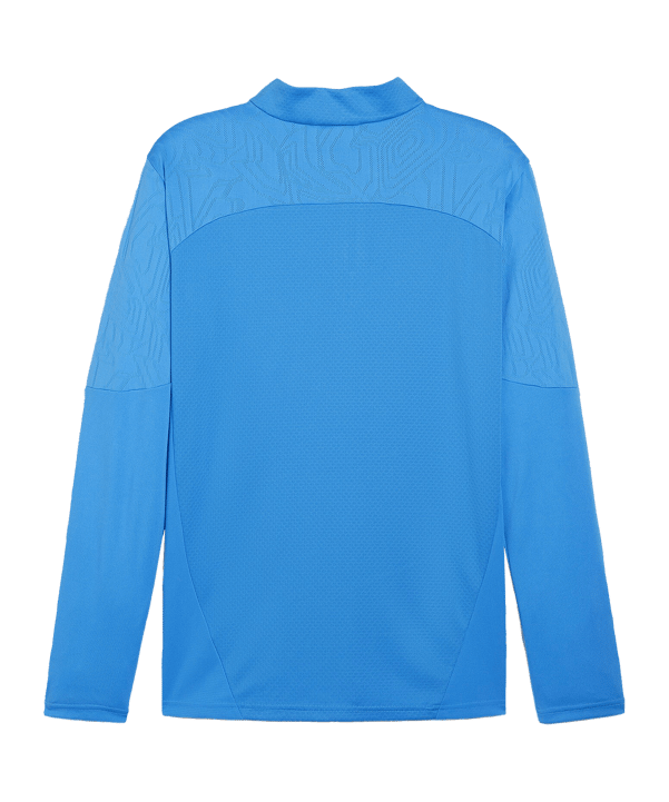PUMA teamFINAL Training 1/4 Zip Sweatshirt F02 - dunkelblau