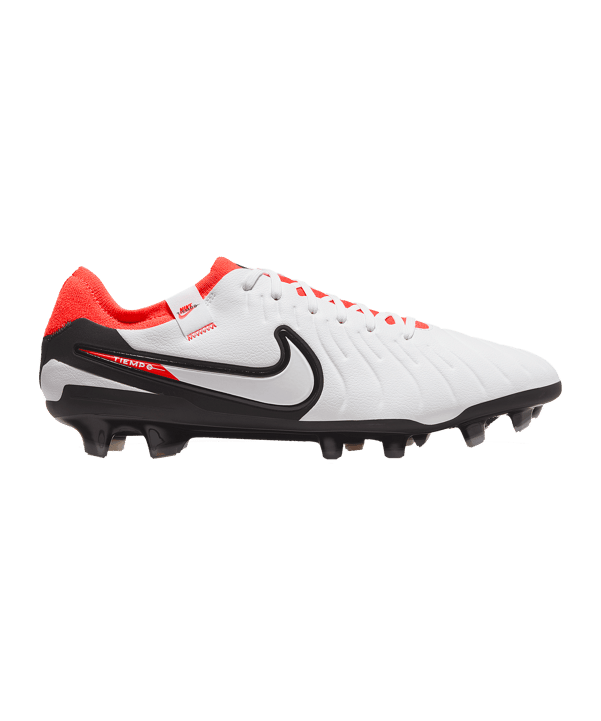Nike Tiempo Legend X Pro FG Ready Weiss Schwarz Rot F100 - weiss
