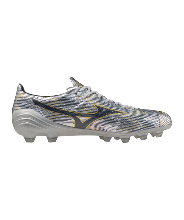 Mizuno Alpha II Elite FG Platinum Silver Silber F04 - silber