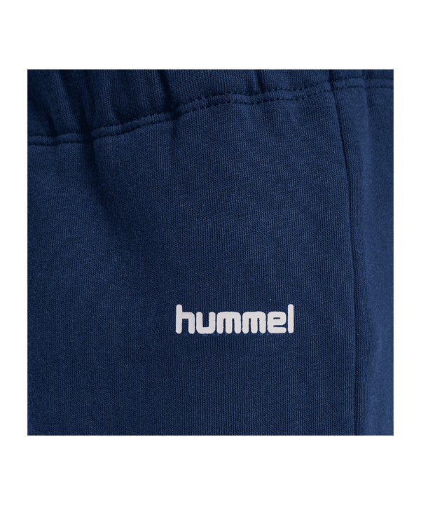 Hummel Mini Reg Base Sweat Set Trainingsanzug Kids Blau F7459 - blau