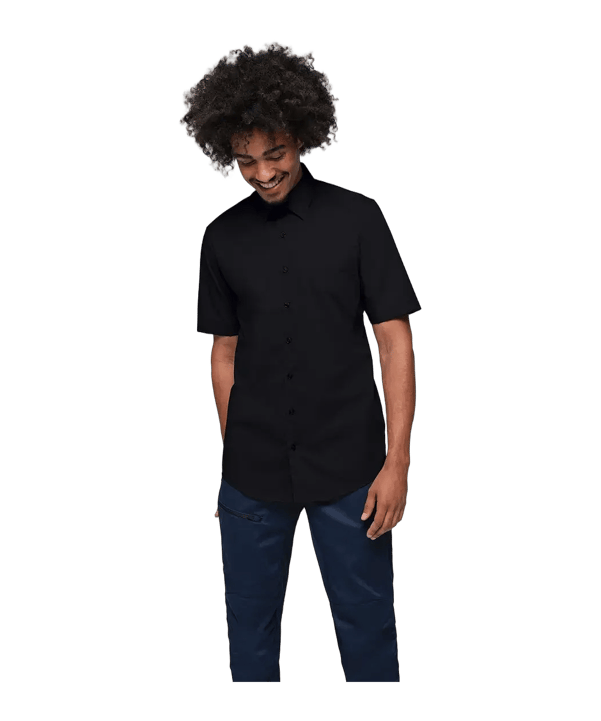 Hakro Performance 1/2 Arm Maglia Nero - nero