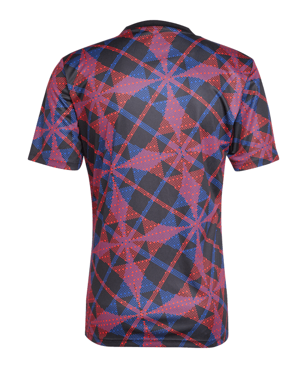 adidas Olympique Lyon Prematch T-Shirt 2025/2026 Schwarz - schwarz