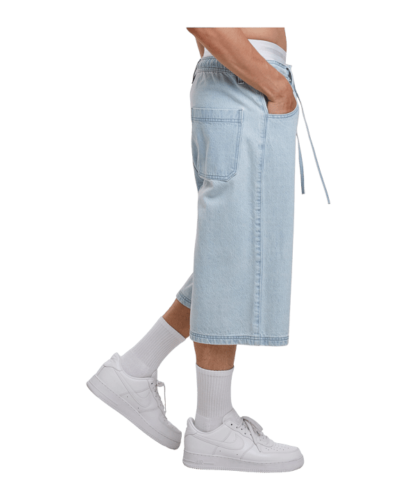 Urban Classic Skater with Drawcord Short Blau - blau