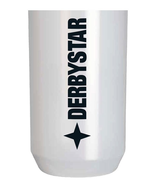 Derbystar Zuckerrohr Trinkflasche 700 ml Transparent - weiss